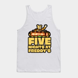 five nights at freddy's movie 2023 Josh Hutcherson graphic design Tank Top